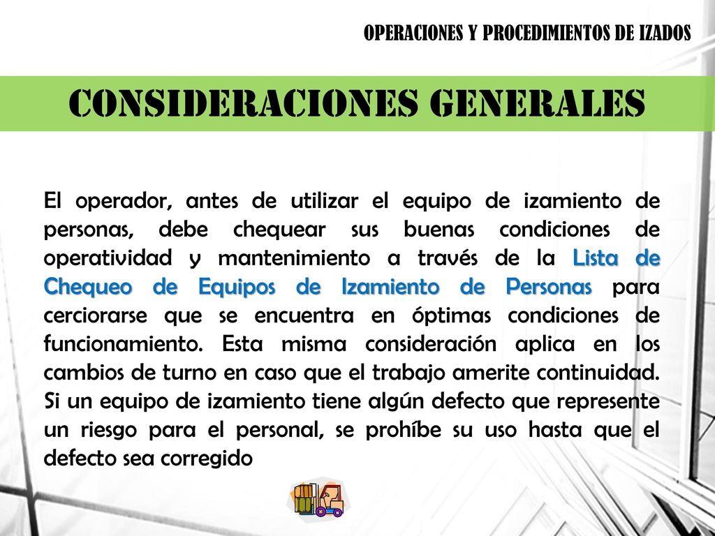 CONSIDERACIONES GENERALES