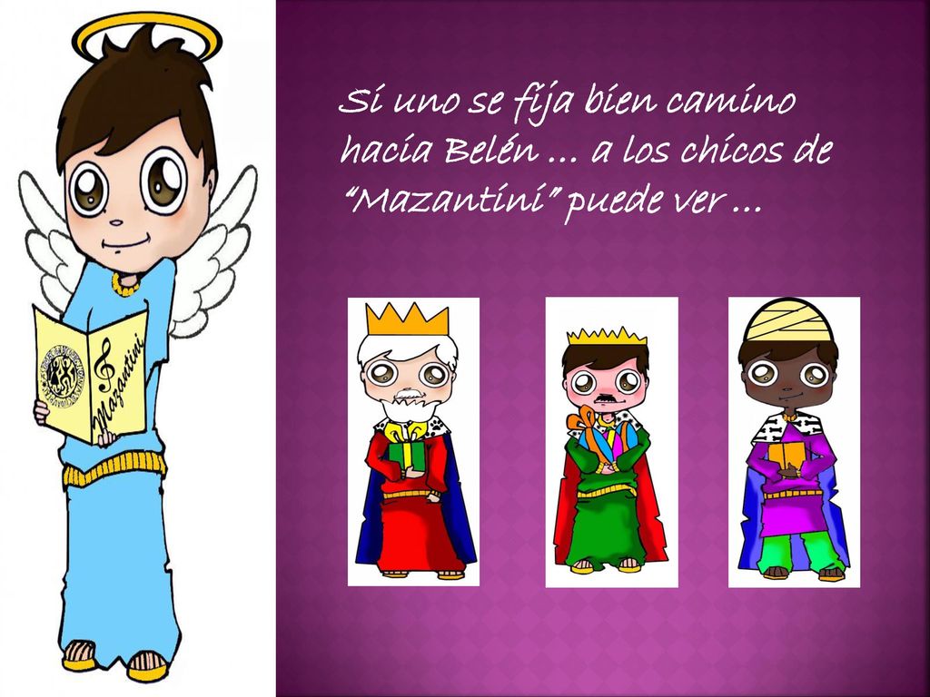 Si uno se fija bien camino hacia Belén … a los chicos de Mazantini puede ver …