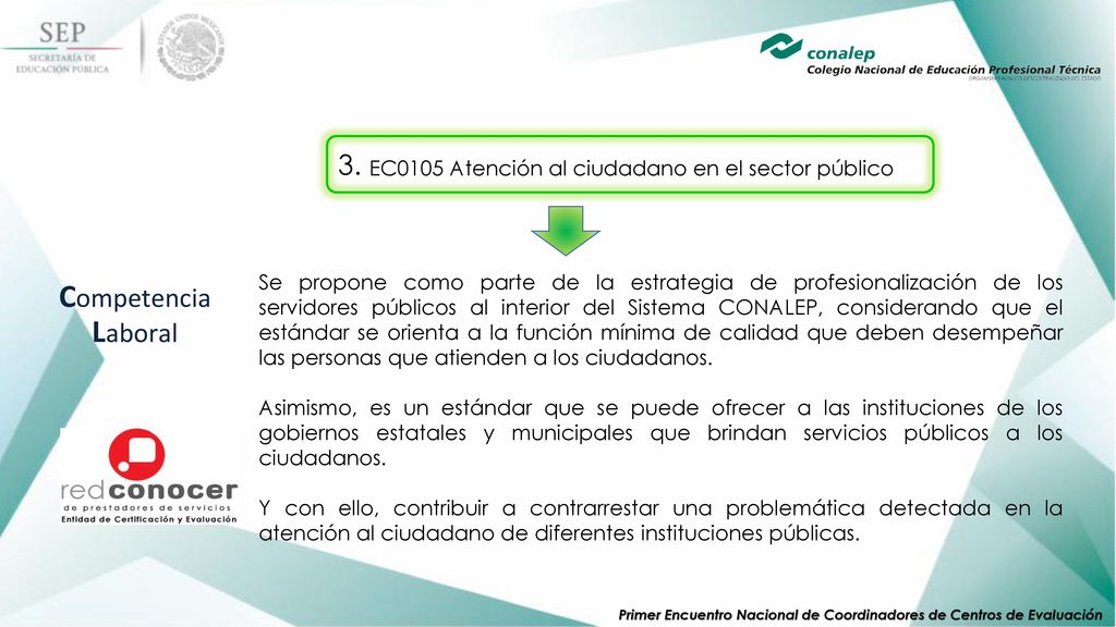3. EC0105 Atención al ciudadano en el sector público