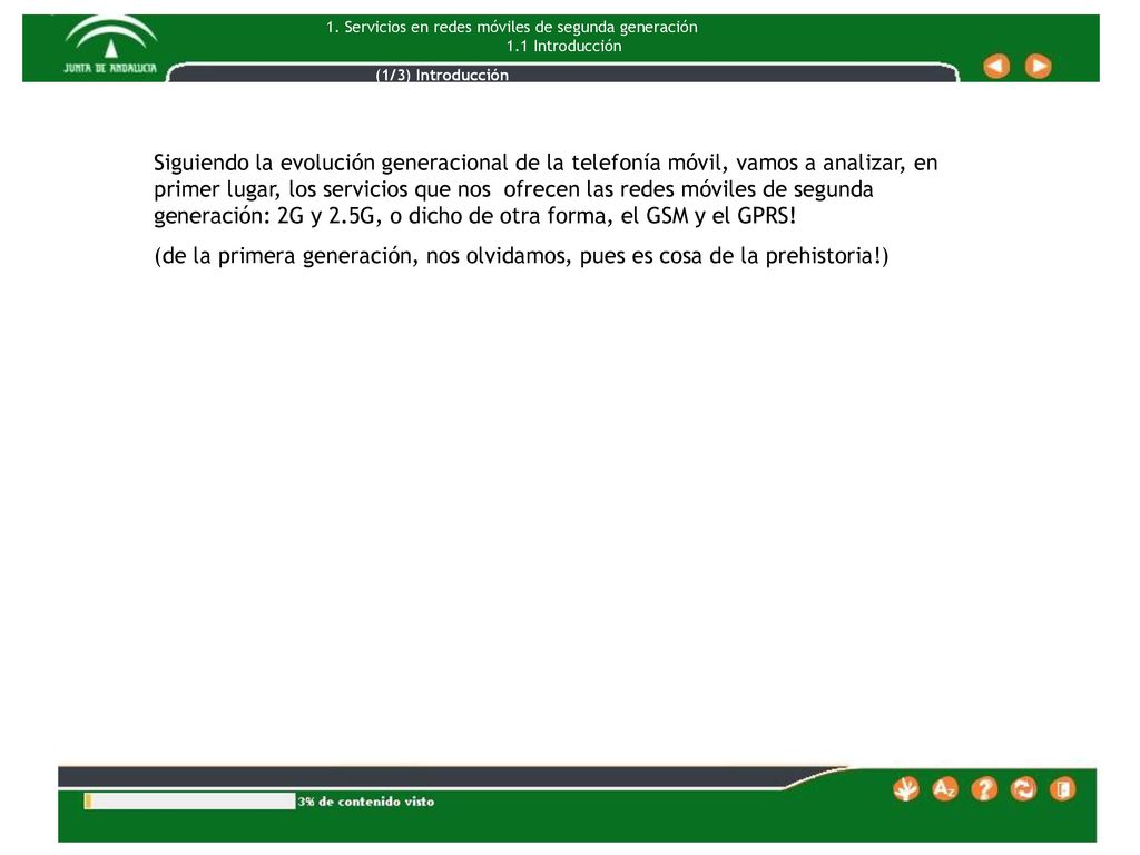 1. Servicios en redes móviles de segunda generación 1.1 Introducción
