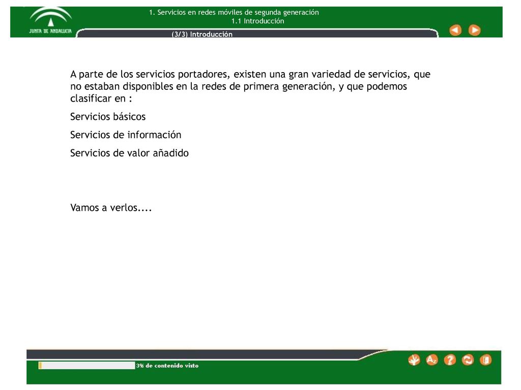 1. Servicios en redes móviles de segunda generación 1.1 Introducción