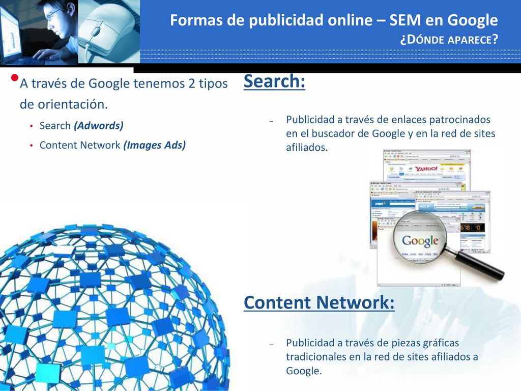 Formas de publicidad online – SEM en Google ¿Dónde aparece