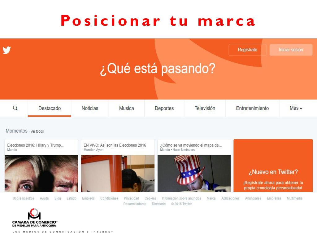 Posicionar tu marca LOS MEDIOS DE COMUNICACIÓN E INTERNET