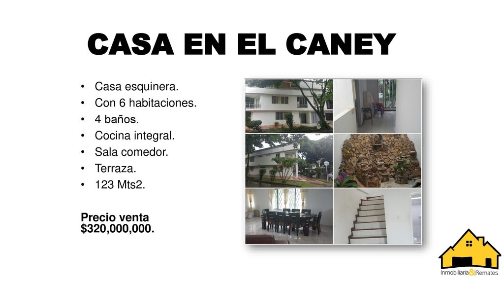 CASA EN EL CANEY Casa esquinera. Con 6 habitaciones. 4 baños.