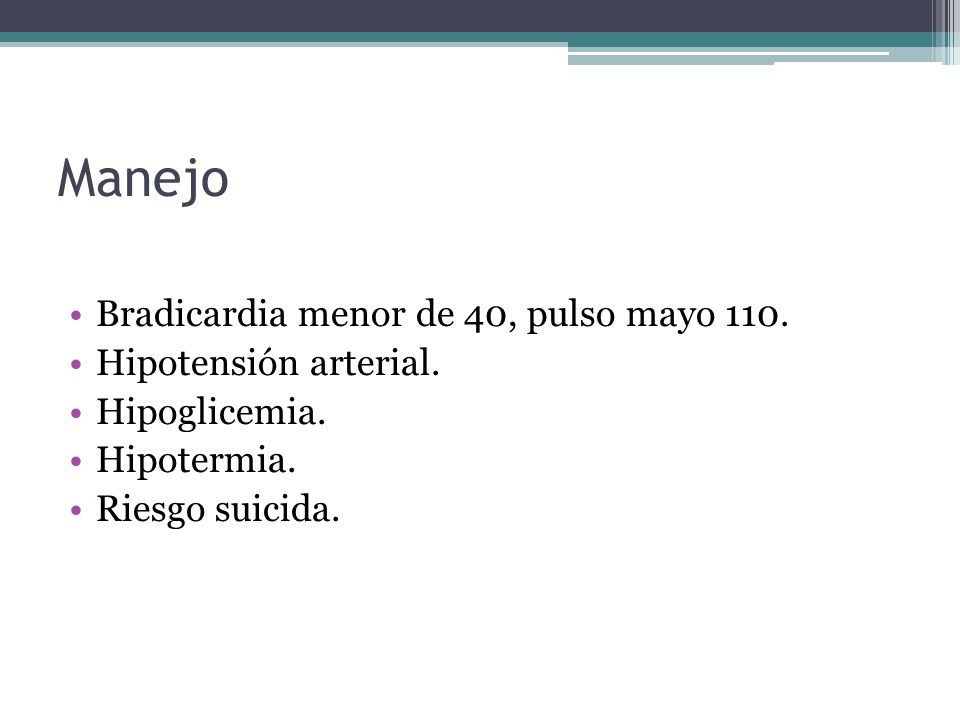 Manejo Bradicardia menor de 40, pulso mayo 110. Hipotensión arterial.