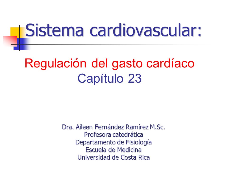 Sistema cardiovascular: