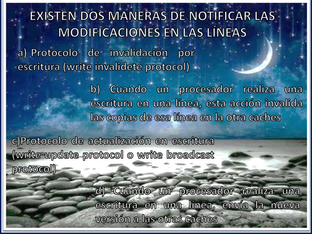 EXISTEN DOS MANERAS DE NOTIFICAR LAS MODIFICACIONES EN LAS LÍNEAS