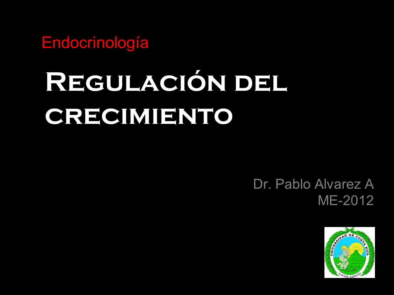 Regulación del crecimiento