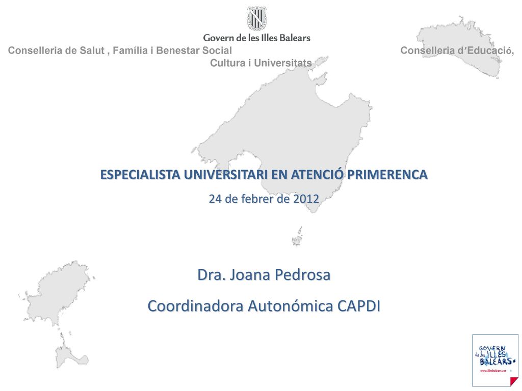 ESPECIALISTA UNIVERSITARI EN ATENCIÓ PRIMERENCA