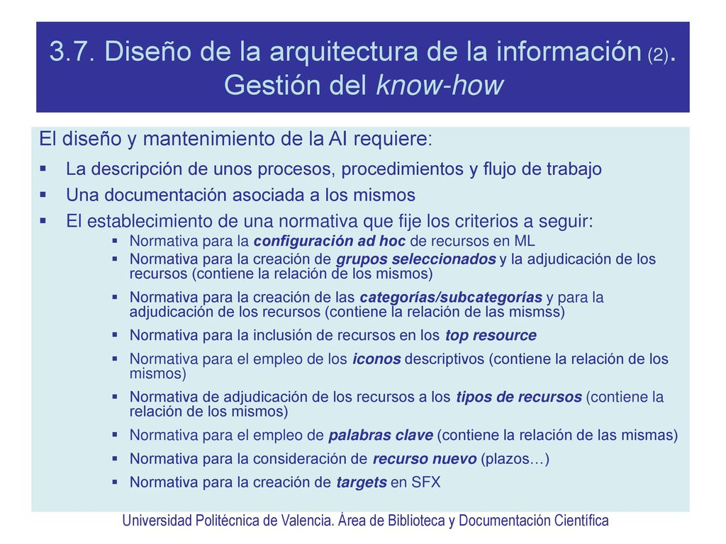 3. 7. Diseño de la arquitectura de la información (2)
