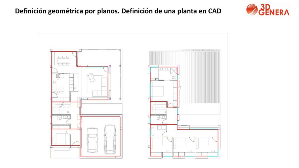 Definición geométrica por planos. Definición de una planta en CAD