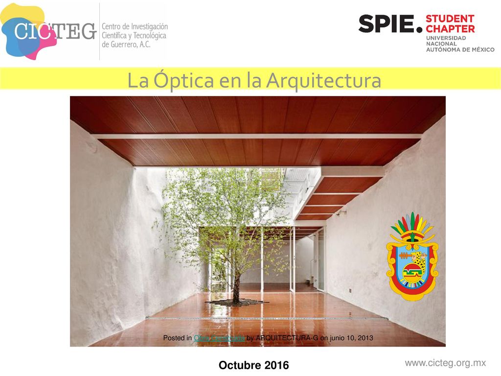 C O N T E N I D O 0. Introducción Óptica geométrica Óptica ondulatoria