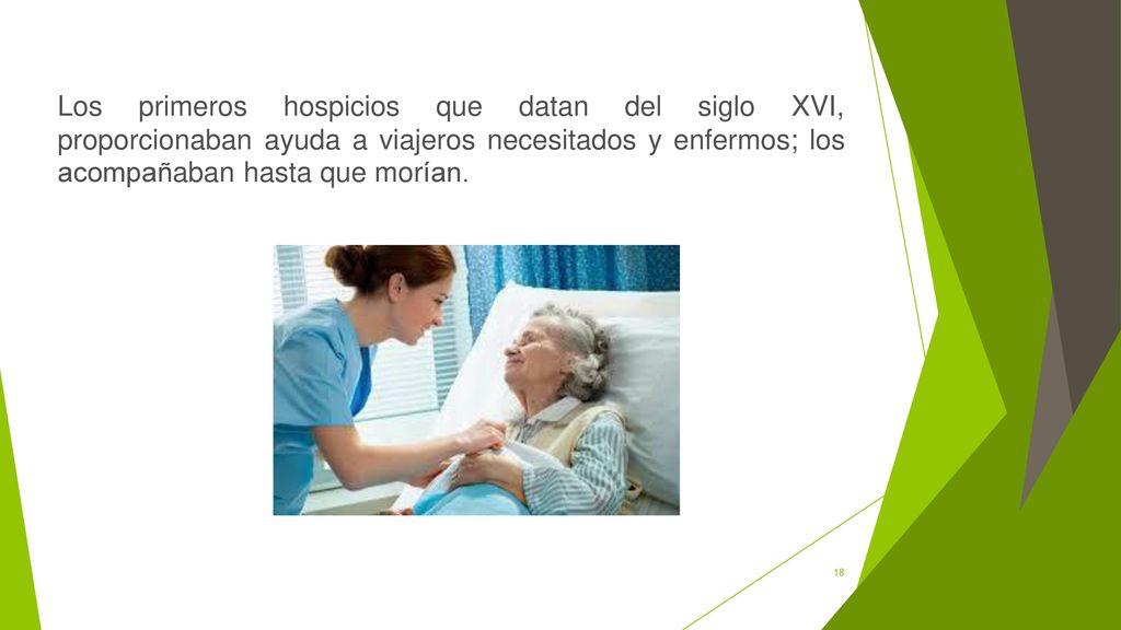 Los primeros. hospicios. que. datan. del. siglo. XVI, proporcionaban ayuda a viajeros necesitados y enfermos; los.