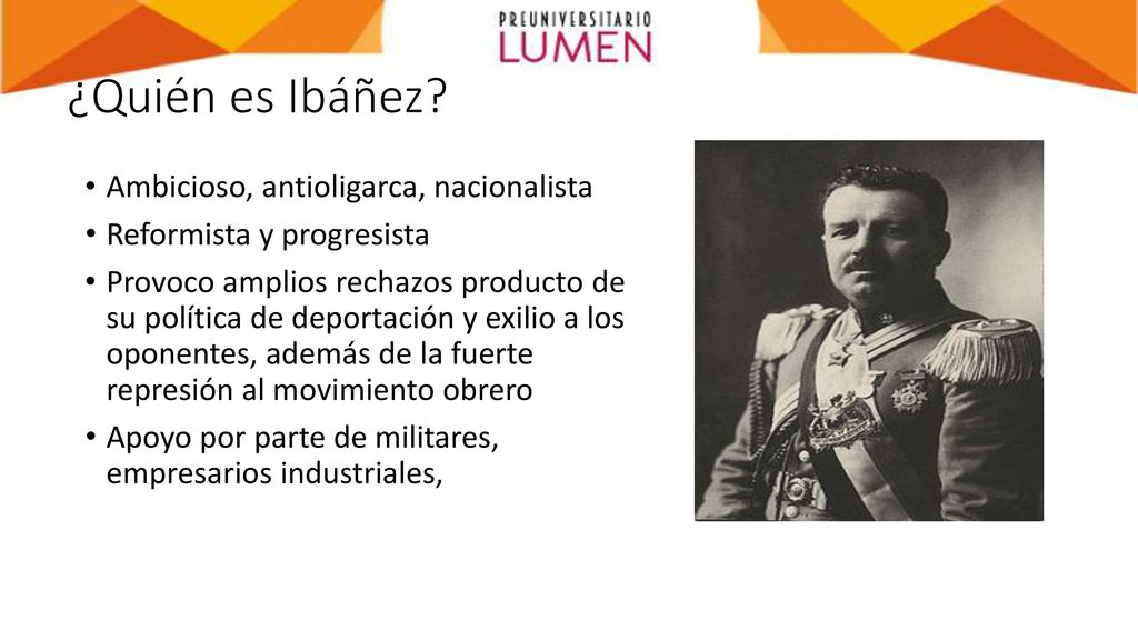 ¿Quién es Ibáñez Ambicioso, antioligarca, nacionalista