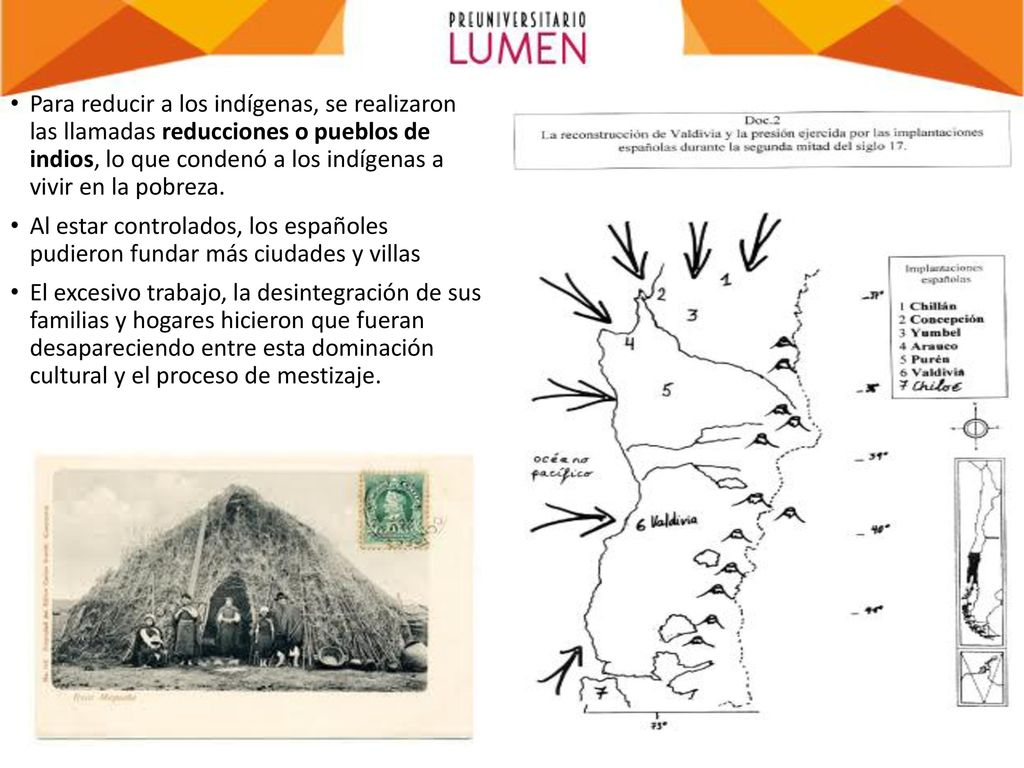 Para reducir a los indígenas, se realizaron las llamadas reducciones o pueblos de indios, lo que condenó a los indígenas a vivir en la pobreza.