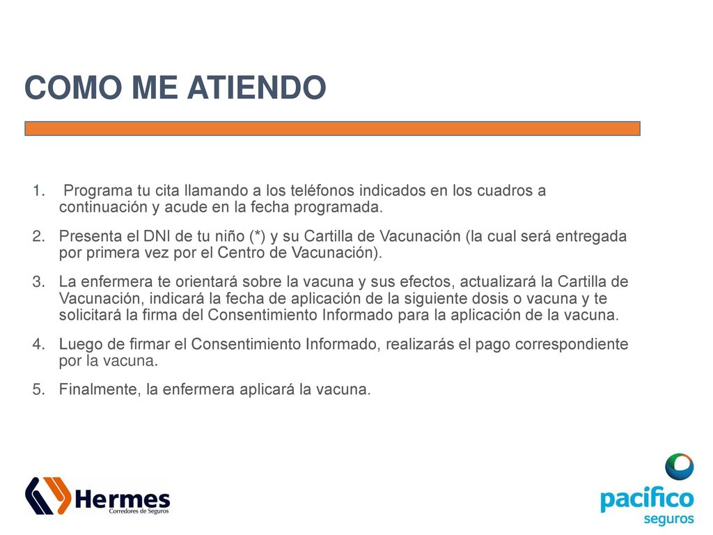COMO ME ATIENDO Programa tu cita llamando a los teléfonos indicados en los cuadros a continuación y acude en la fecha programada.