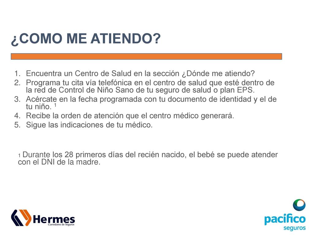 ¿COMO ME ATIENDO Encuentra un Centro de Salud en la sección ¿Dónde me atiendo