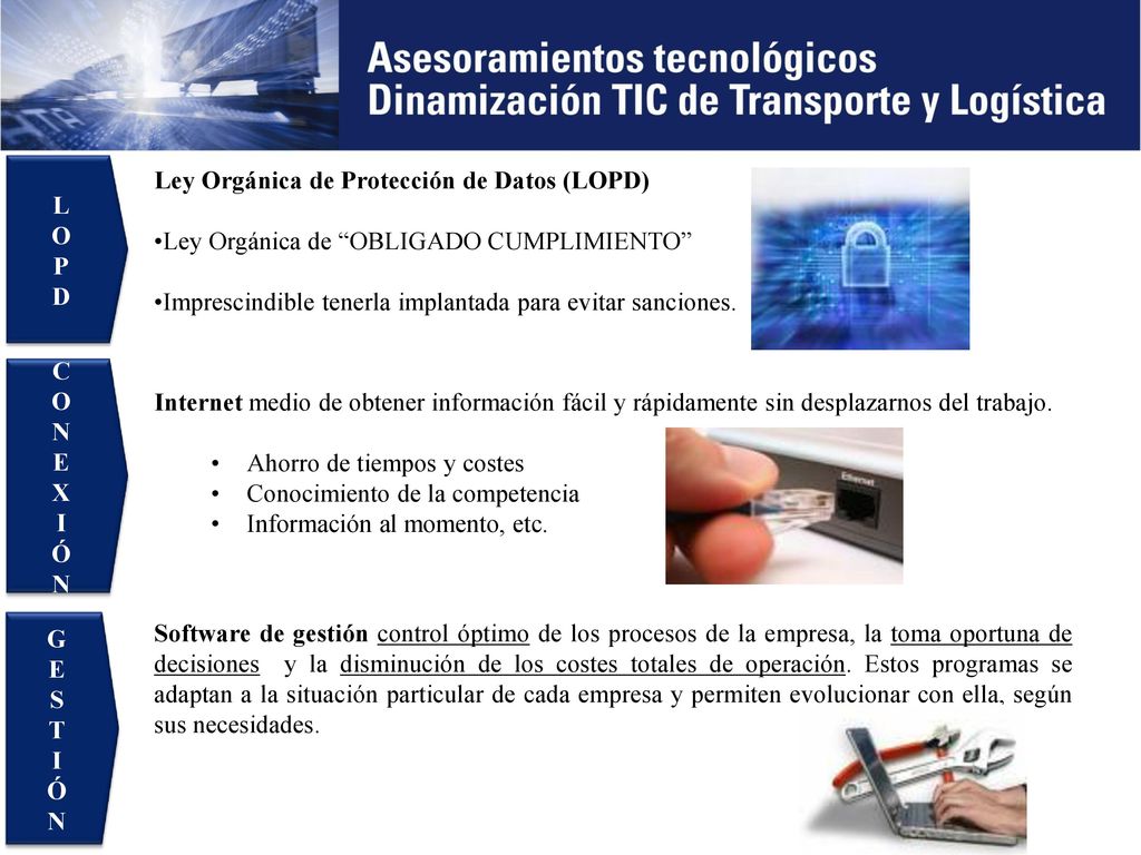 L O. P. D. Ley Orgánica de Protección de Datos (LOPD) Ley Orgánica de OBLIGADO CUMPLIMIENTO