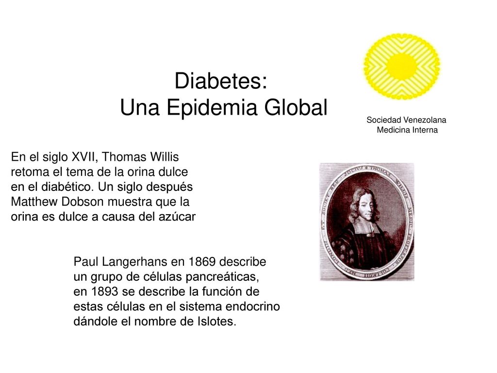 Diabetes: Una Epidemia Global En el siglo XVII, Thomas Willis