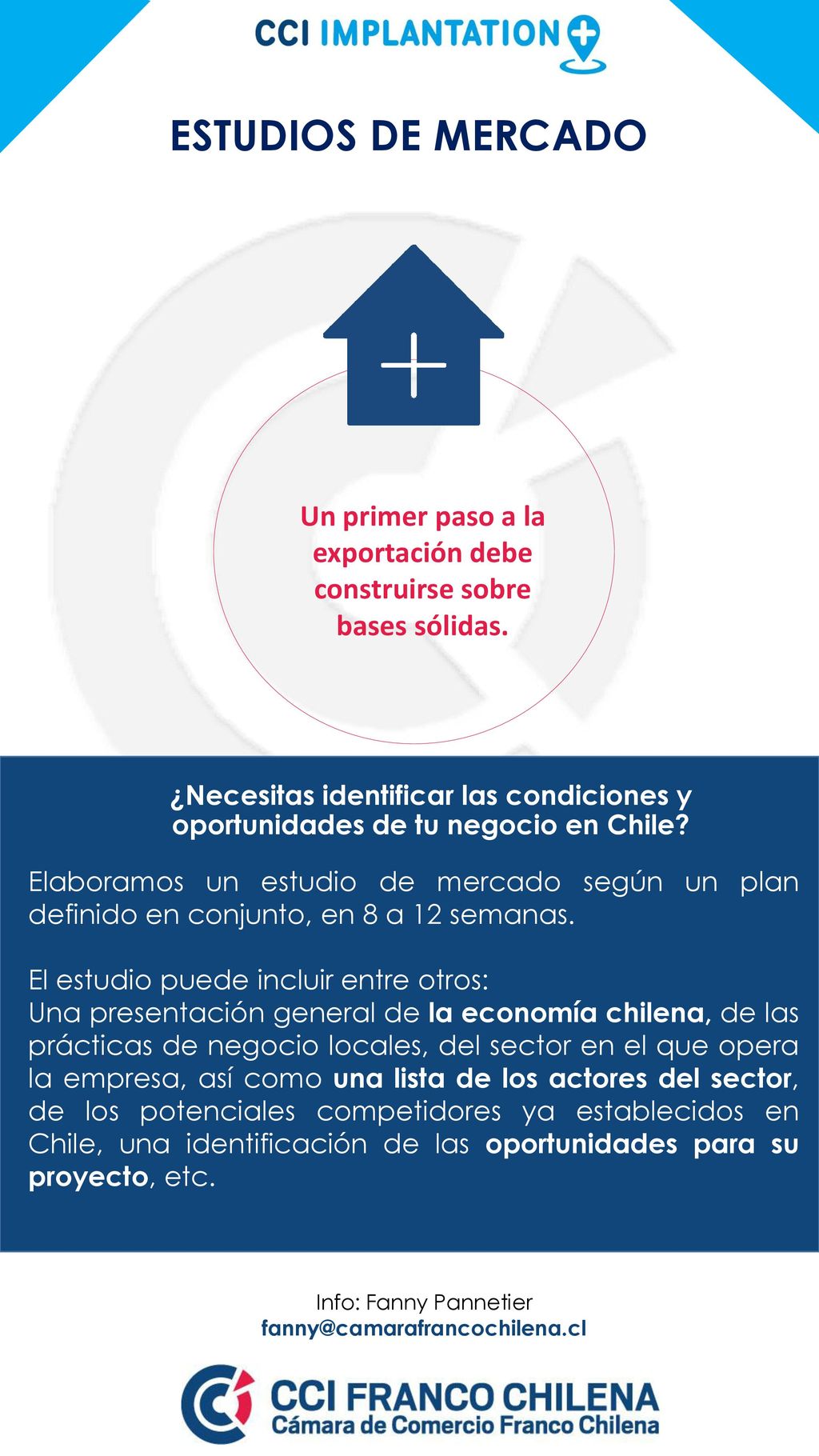 Un primer paso a la exportación debe construirse sobre bases sólidas.