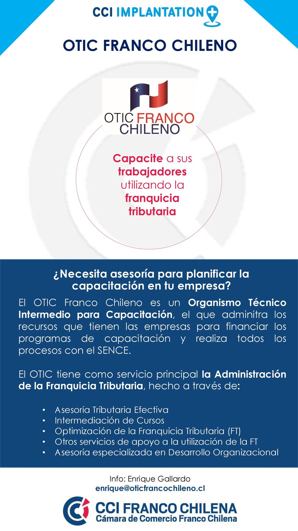¿Necesita asesoría para planificar la capacitación en tu empresa