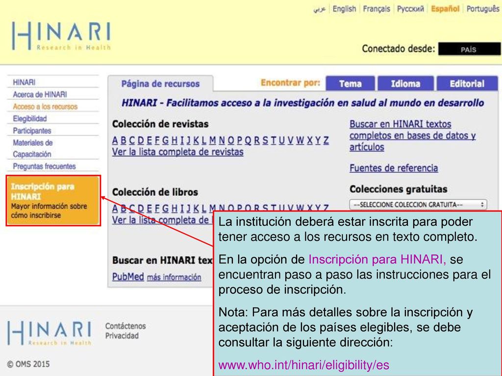 La institución deberá estar inscrita para poder tener acceso a los recursos en texto completo.