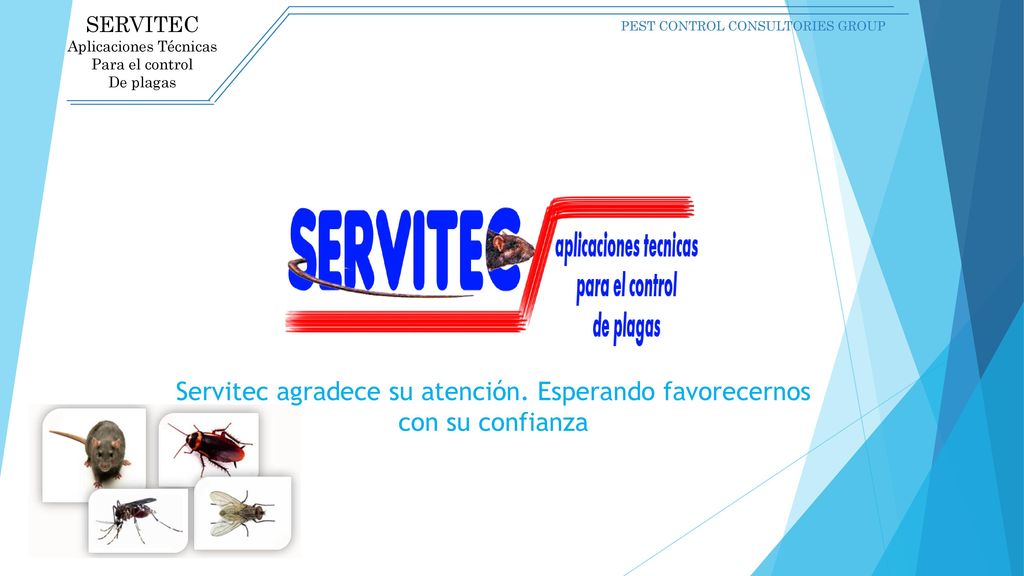 Servitec agradece su atención. Esperando favorecernos con su confianza