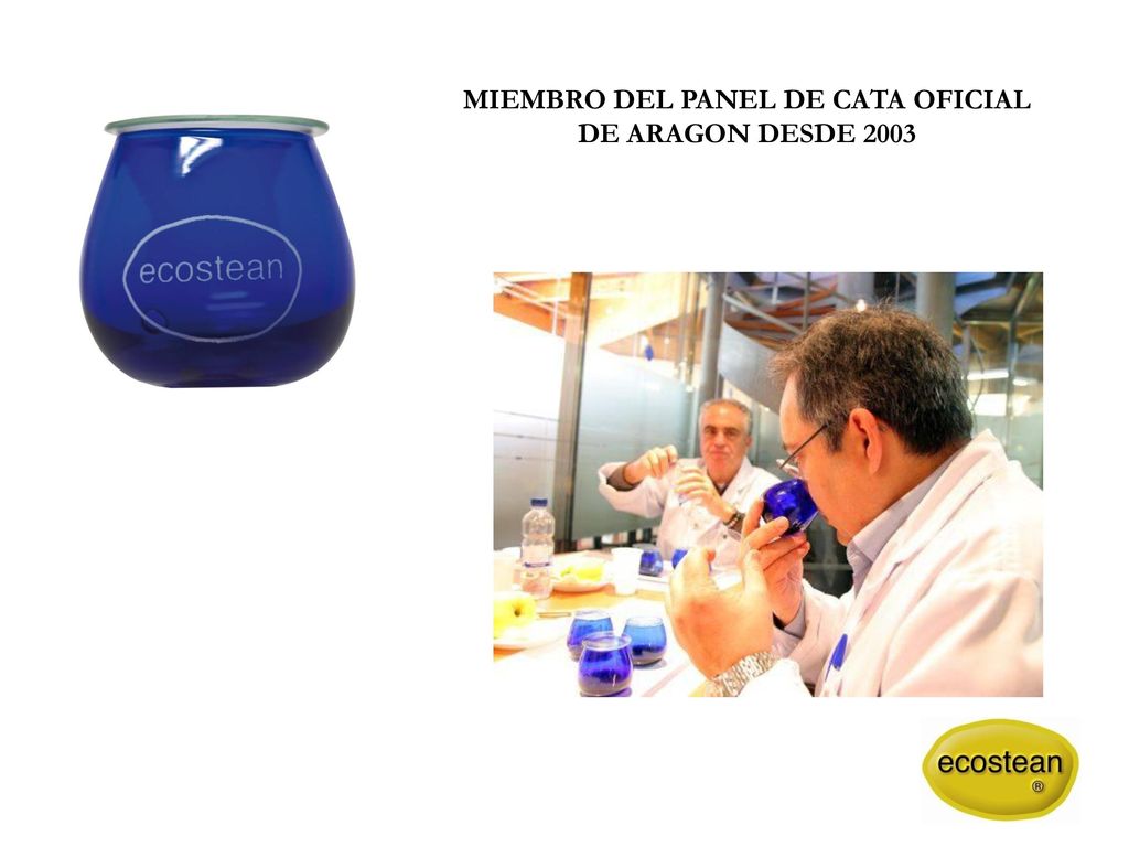 MIEMBRO DEL PANEL DE CATA OFICIAL DE ARAGON DESDE 2003