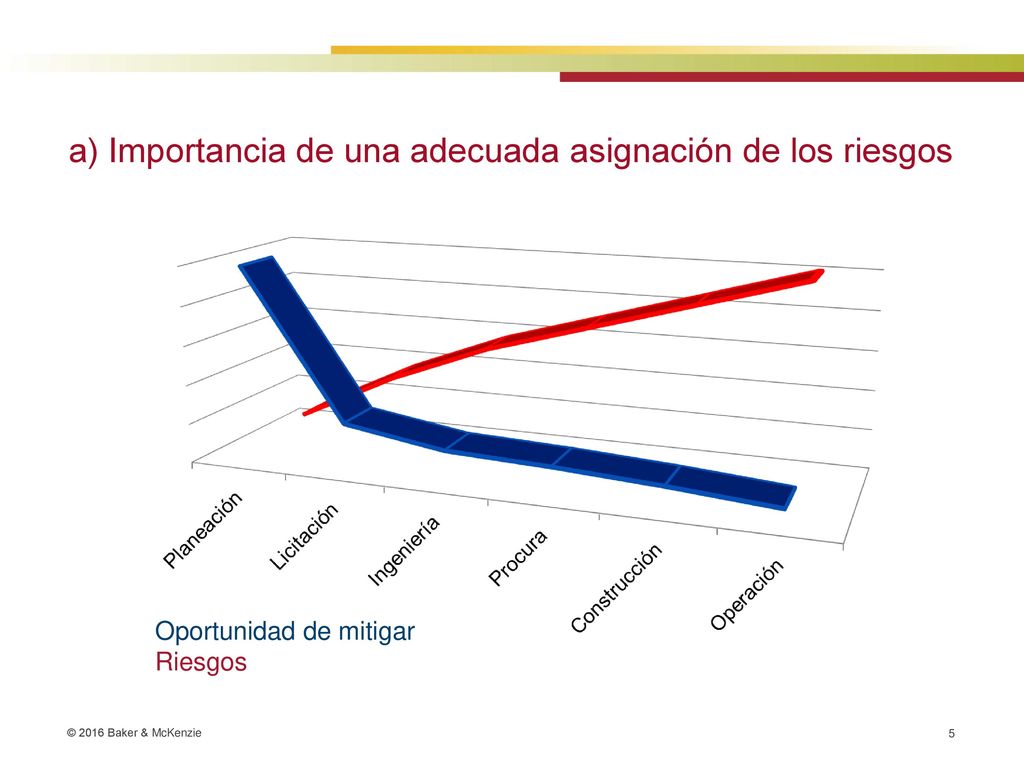 a) Importancia de una adecuada asignación de los riesgos