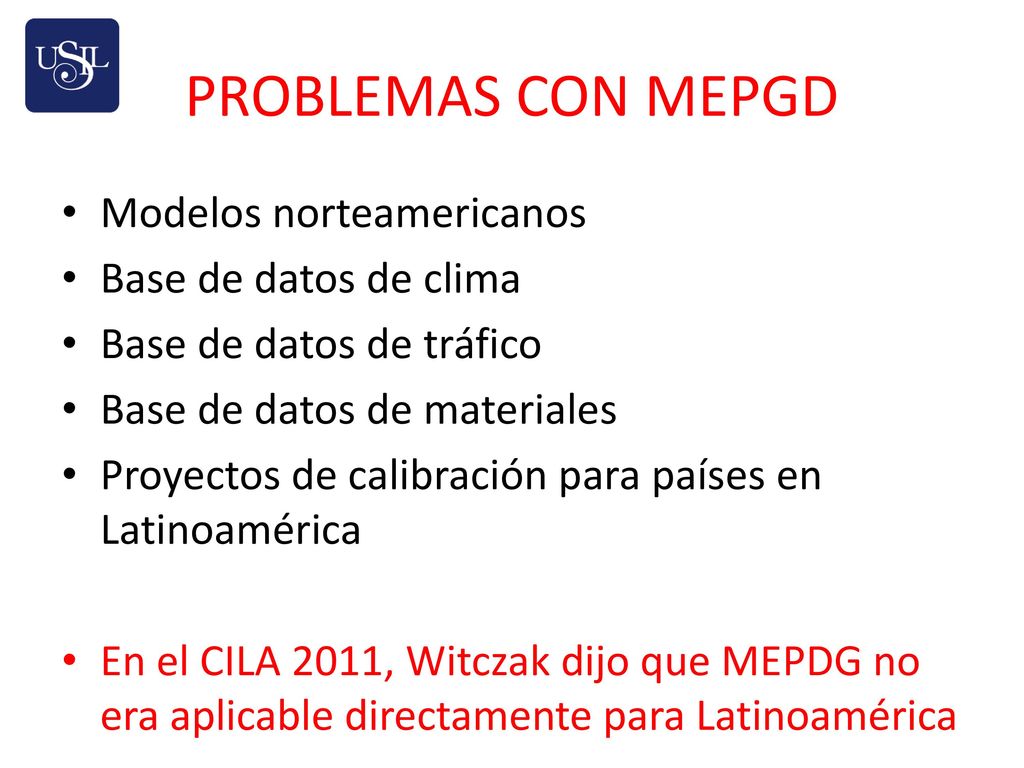 PROBLEMAS CON MEPGD Modelos norteamericanos Base de datos de clima
