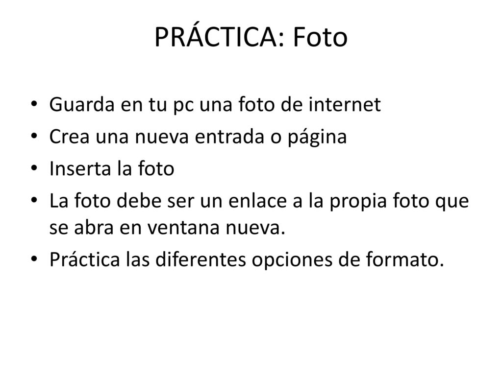 PRÁCTICA: Foto Guarda en tu pc una foto de internet