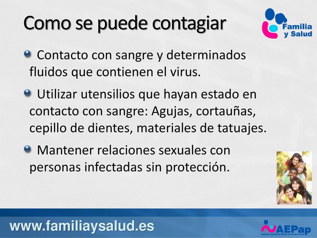 Como se puede contagiar