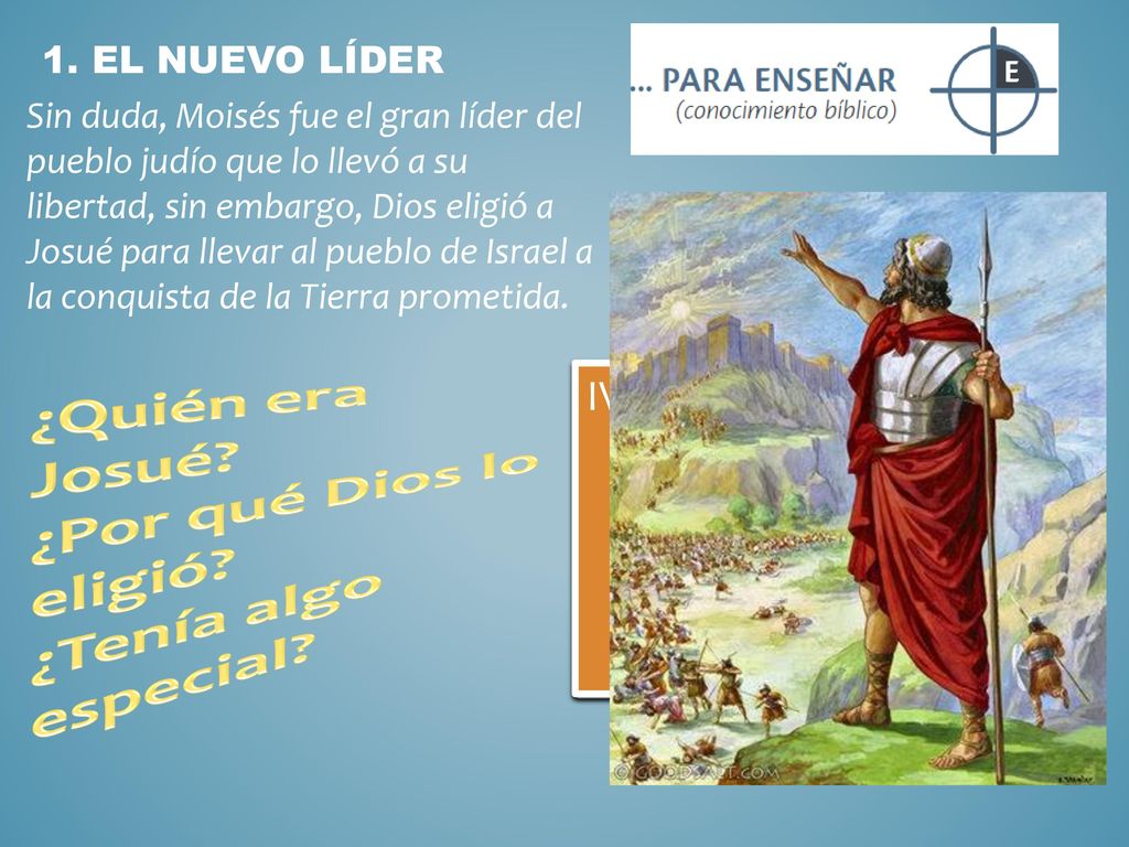 ¿Quién era Josué ¿Por qué Dios lo eligió ¿Tenía algo especial