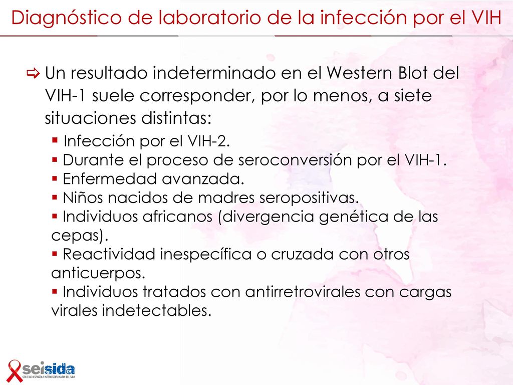 Diagnóstico de laboratorio de la infección por el VIH