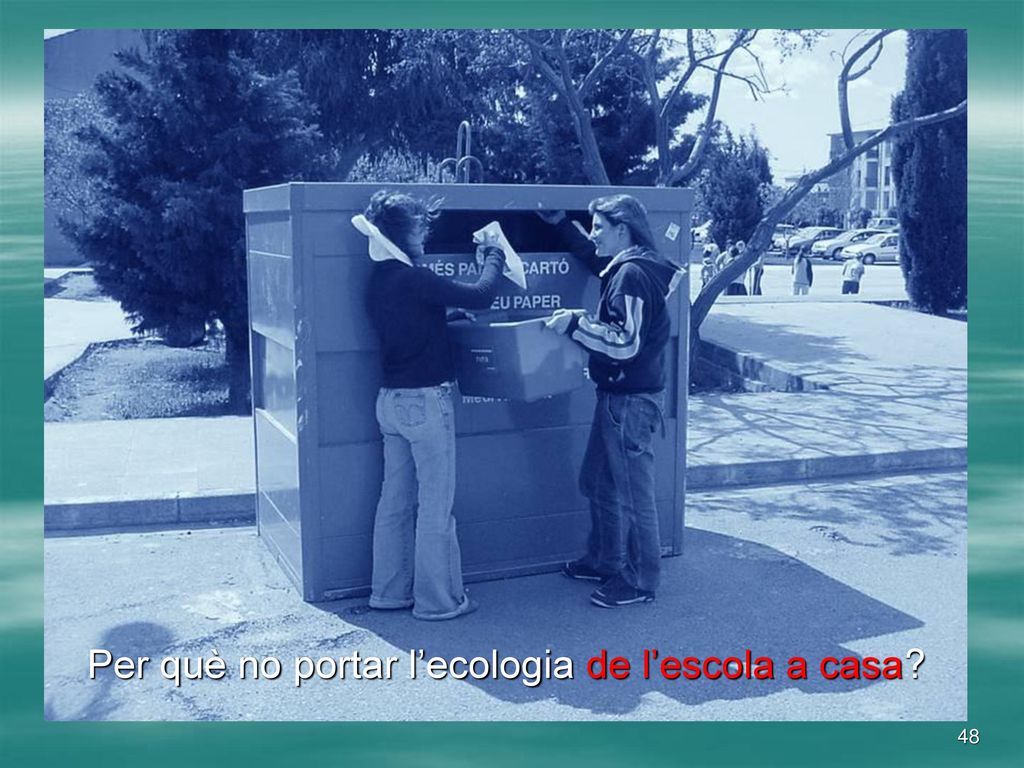 Per què no portar l’ecologia de l’escola a casa