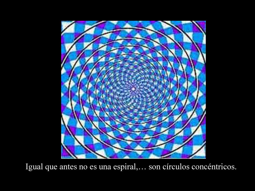 Igual que antes no es una espiral,… son círculos concéntricos.