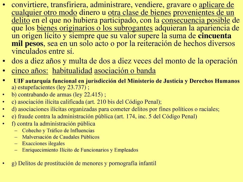 dos a diez años y multa de dos a diez veces del monto de la operación