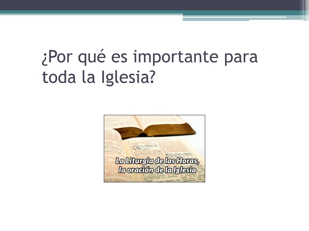 ¿Por qué es importante para toda la Iglesia
