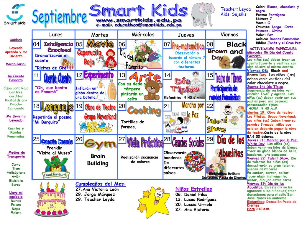 Black Brown and Day Marcha por la Paz Cuenta Cuento Smart Kids