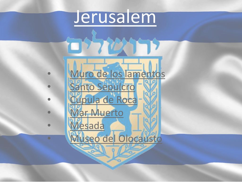 Jerusalem Muro de los lamentos Santo Sepulcro Cupula de Roca