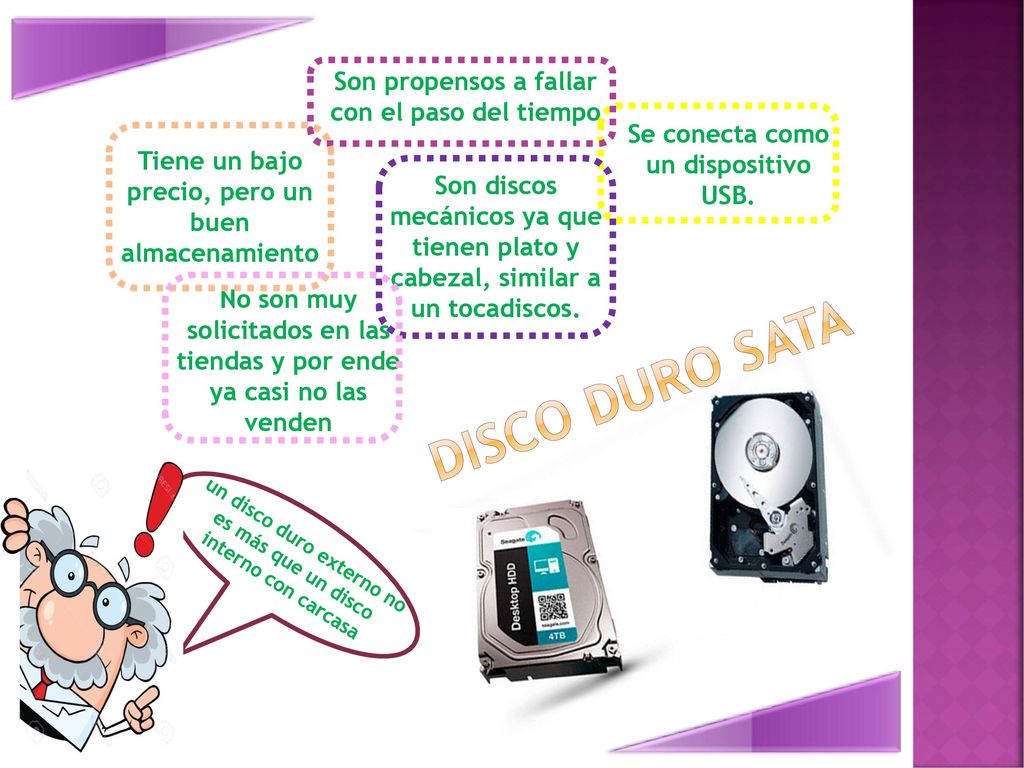 Disco duro SATA Son propensos a fallar con el paso del tiempo