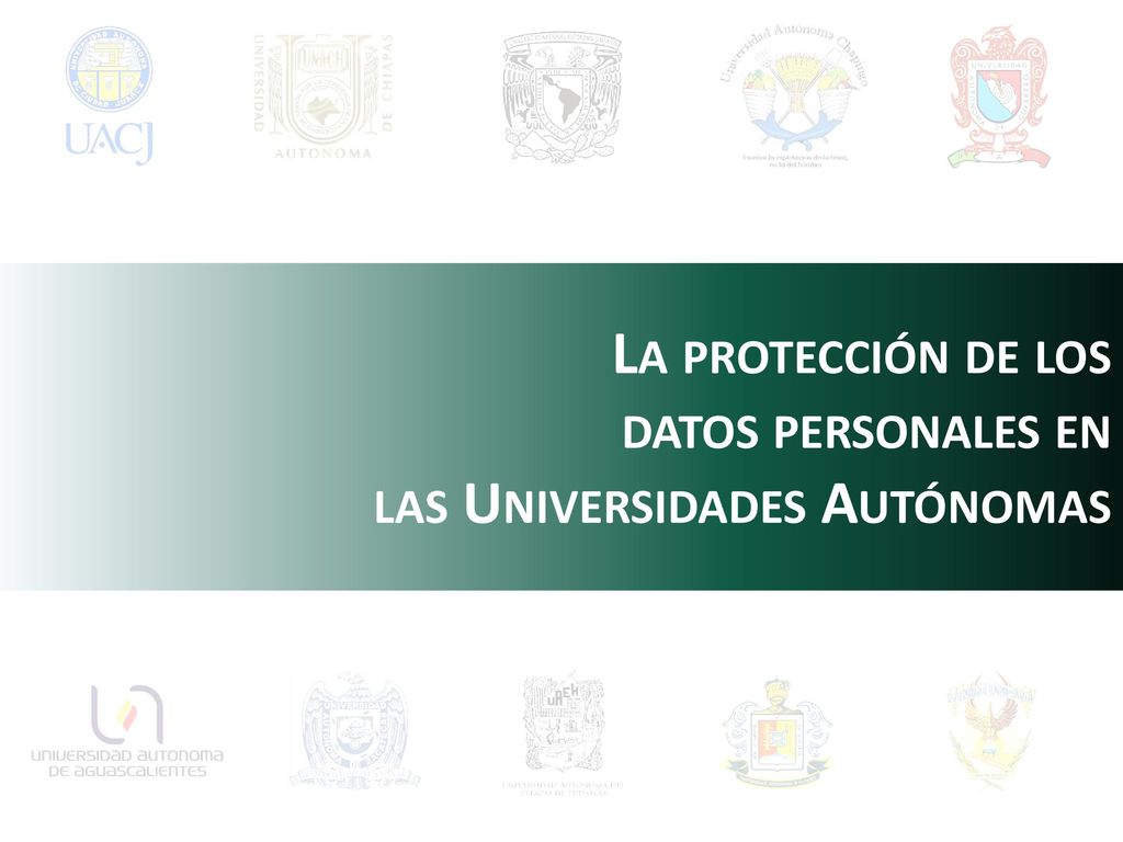 La protección de los datos personales en las Universidades Autónomas
