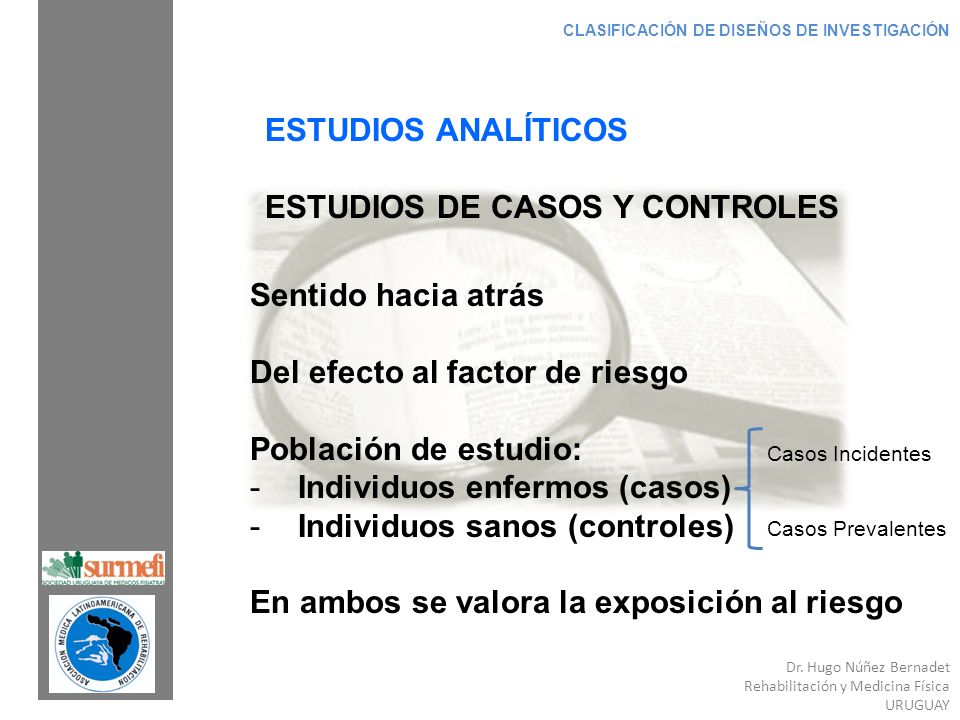 ESTUDIOS DE CASOS Y CONTROLES