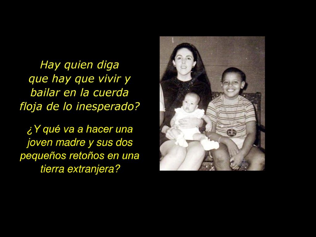 Hay quien diga que hay que vivir y bailar en la cuerda floja de lo inesperado