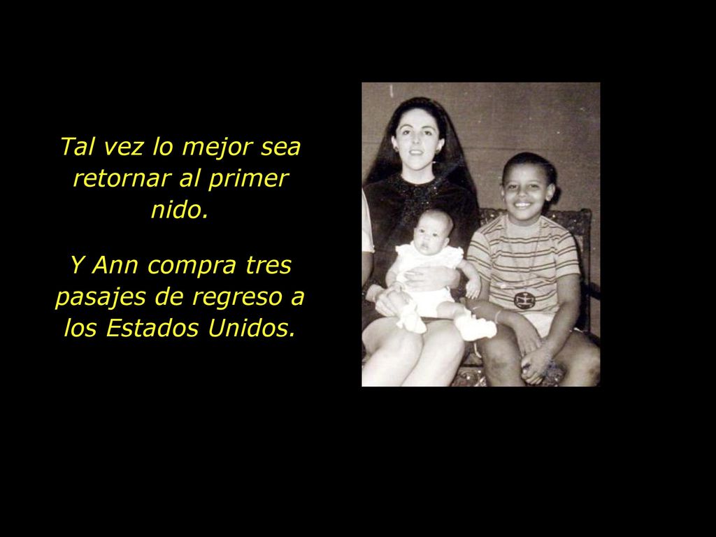 Tal vez lo mejor sea retornar al primer nido.