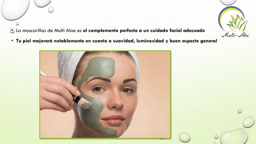 La mascarillas de Multi Aloe es el complemento perfecto a un cuidado facial adecuado