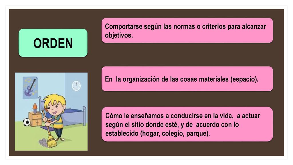 Comportarse según las normas o criterios para alcanzar objetivos.