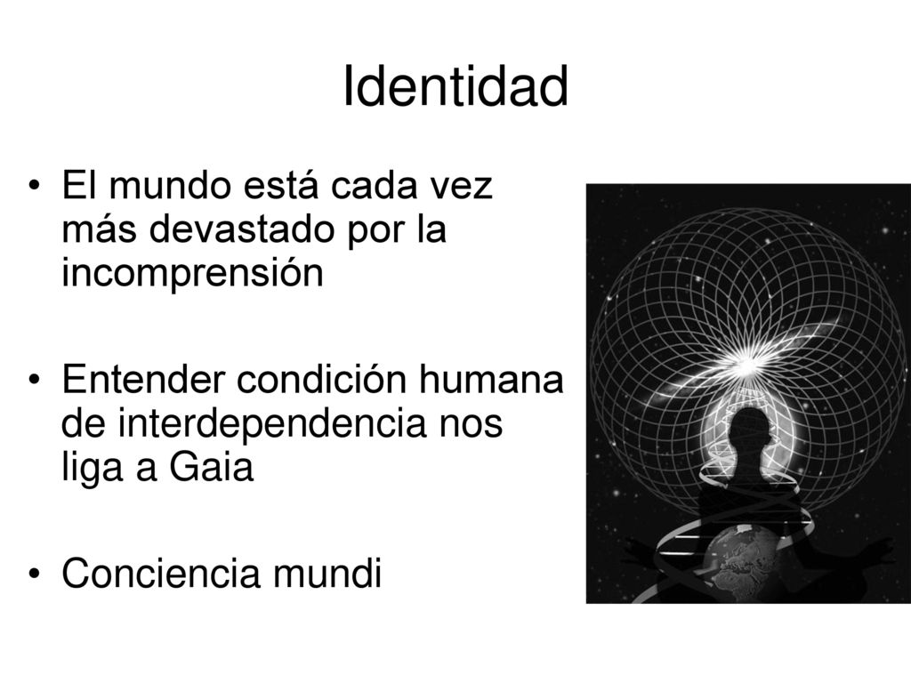 Identidad El mundo está cada vez más devastado por la incomprensión
