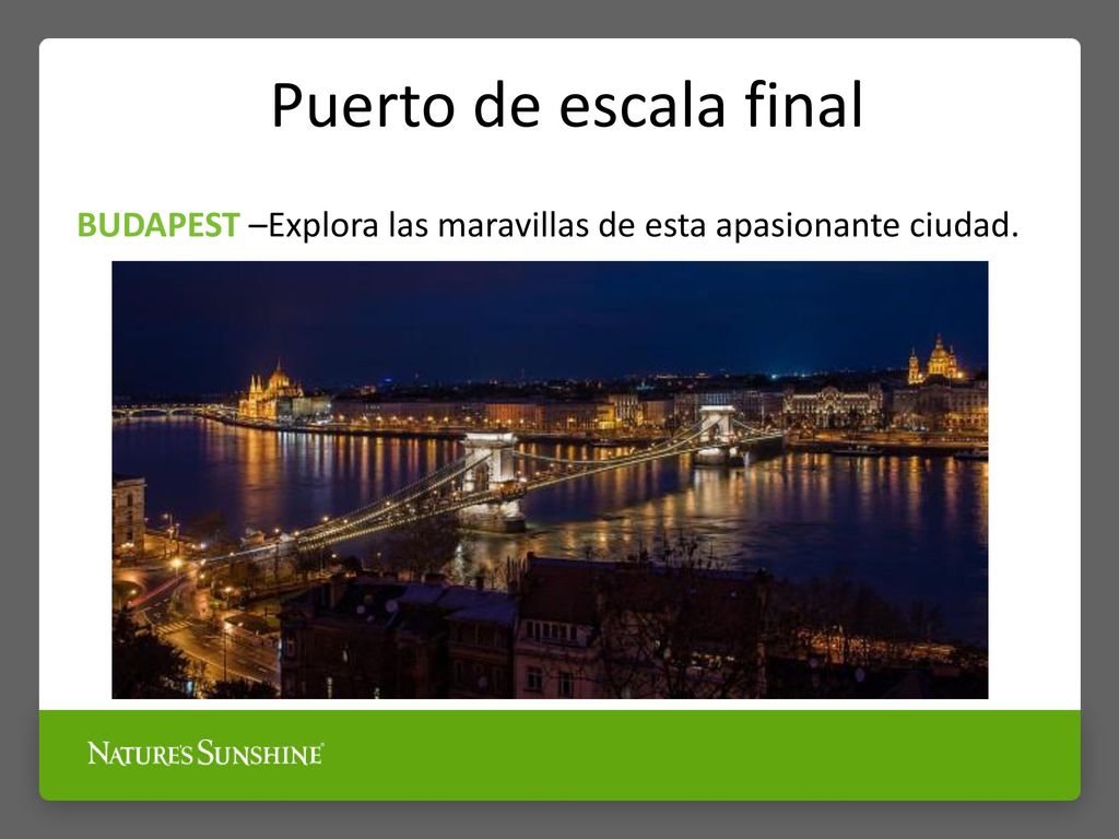 Puerto de escala final BUDAPEST –Explora las maravillas de esta apasionante ciudad.
