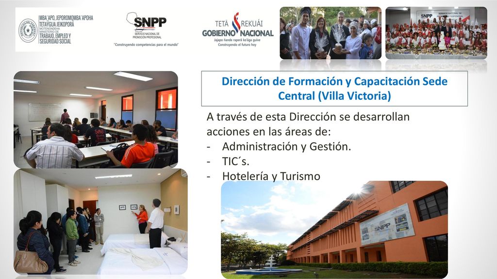 Dirección de Formación y Capacitación Sede Central (Villa Victoria)